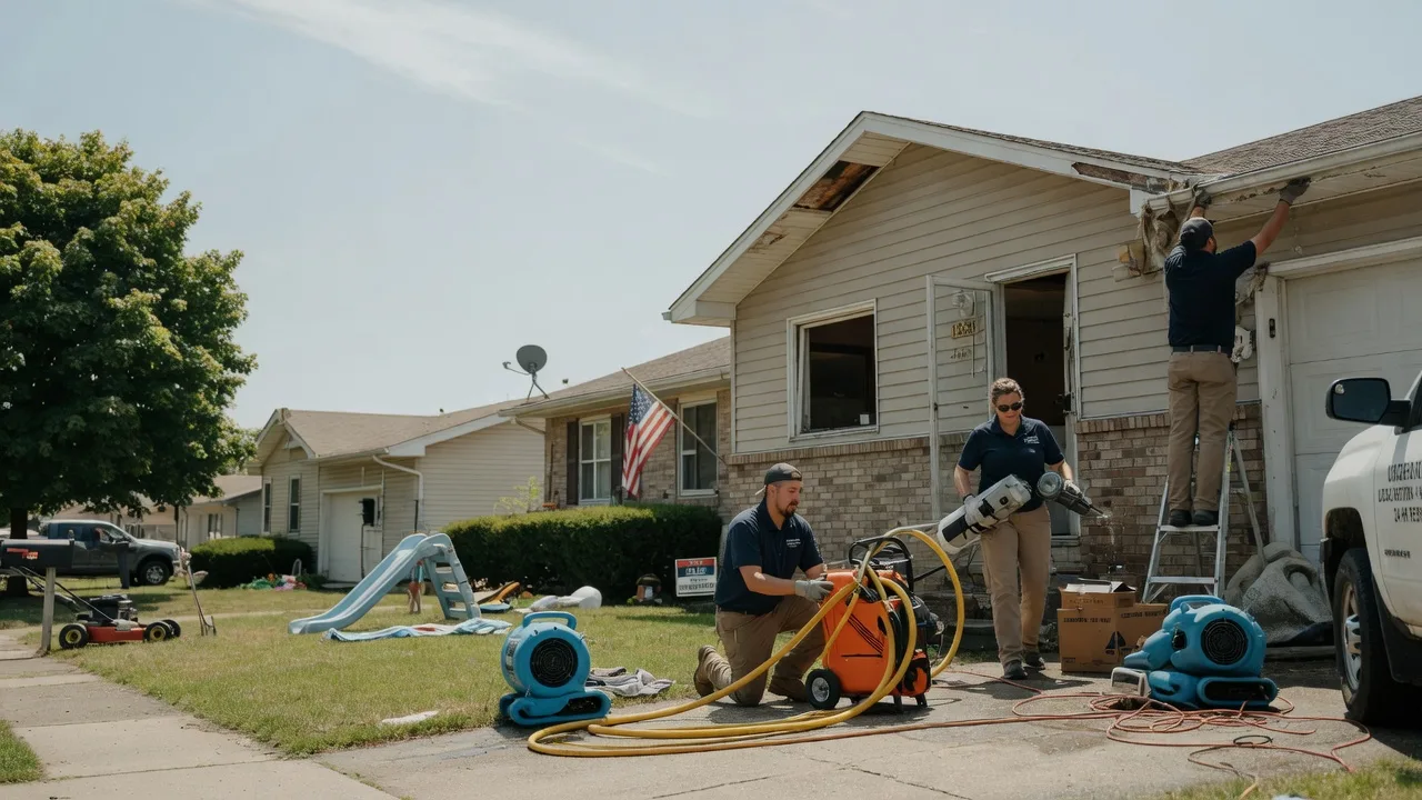 Water Damage Restoration in Tuscola, IL near me